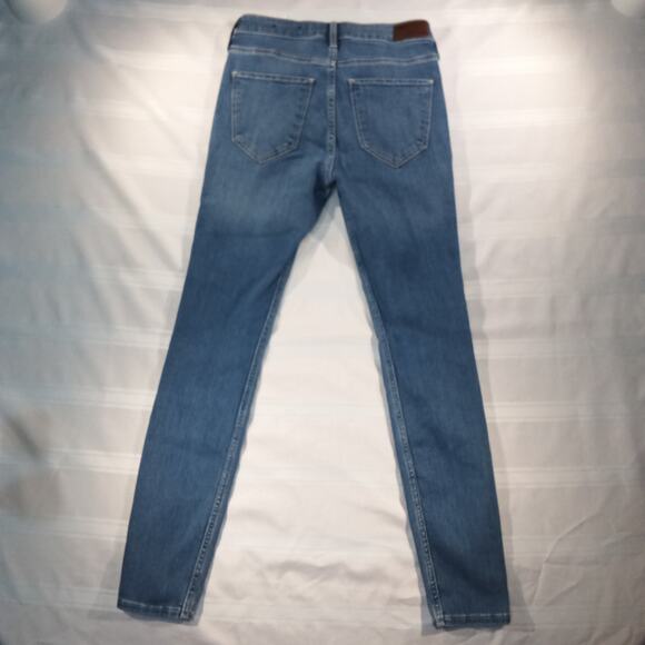 Hollister High-Rise Super Skinny Jeans Women 3R W26 L28 Medium Blue Soft Stretch - Picture 8 of 8